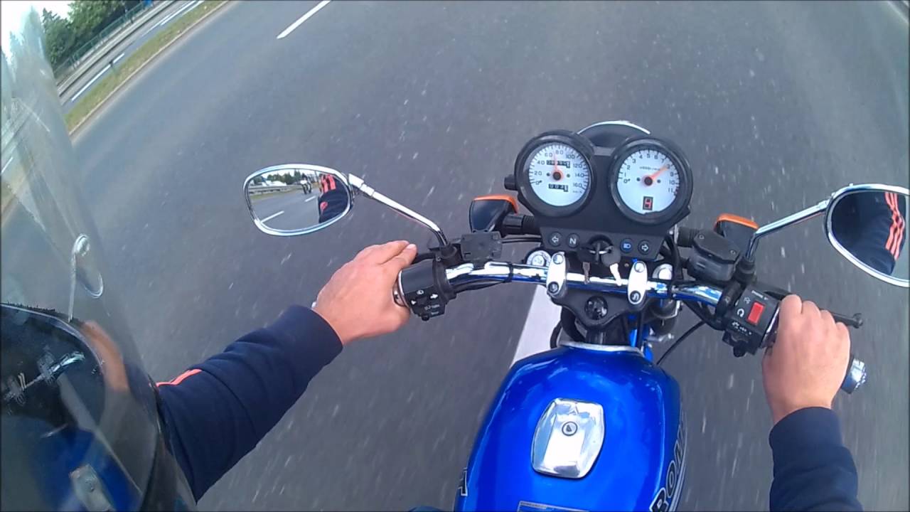 romet K125 na 1litrze paliwa