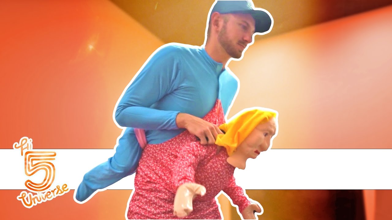 J-Fred's Costume Is Creepy!