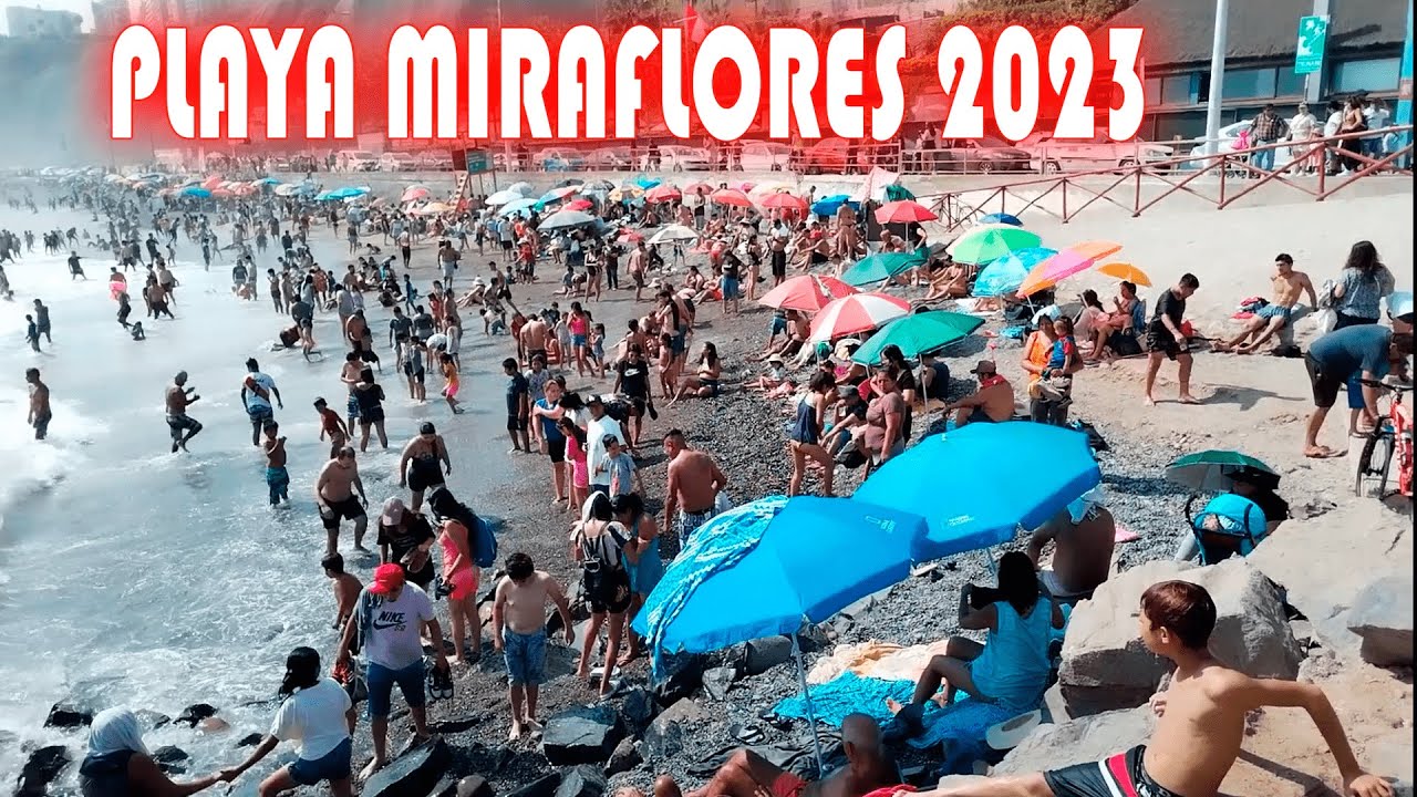 PLAYA MIRAFLORES  ☂️   EN SEMANA SANTA 2023