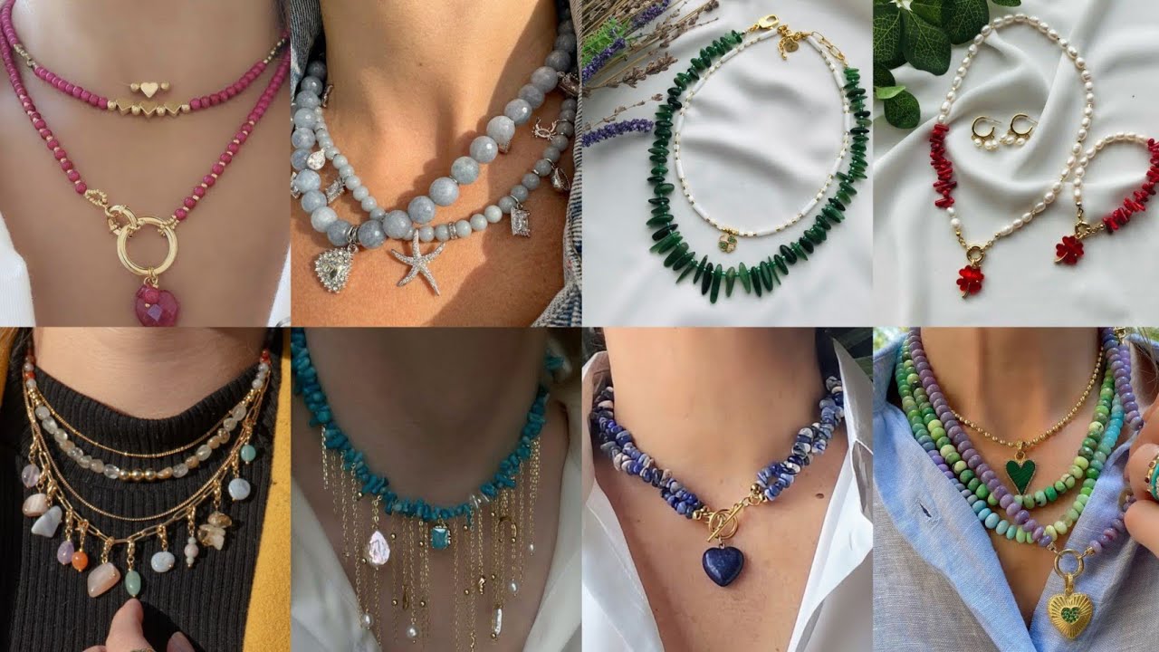Delicate Necklace Designs with Small Beads | Stunning, Unique & Must-Try Ideas🤩