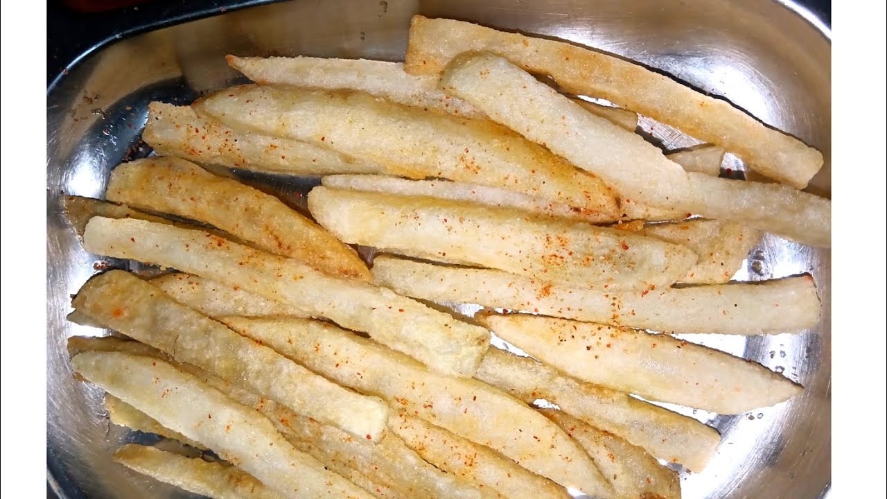 Easy crispy French fries 🍟 recipe । क्रिस्पी फ्रेंच फ्राइज की आसान रेसिपी