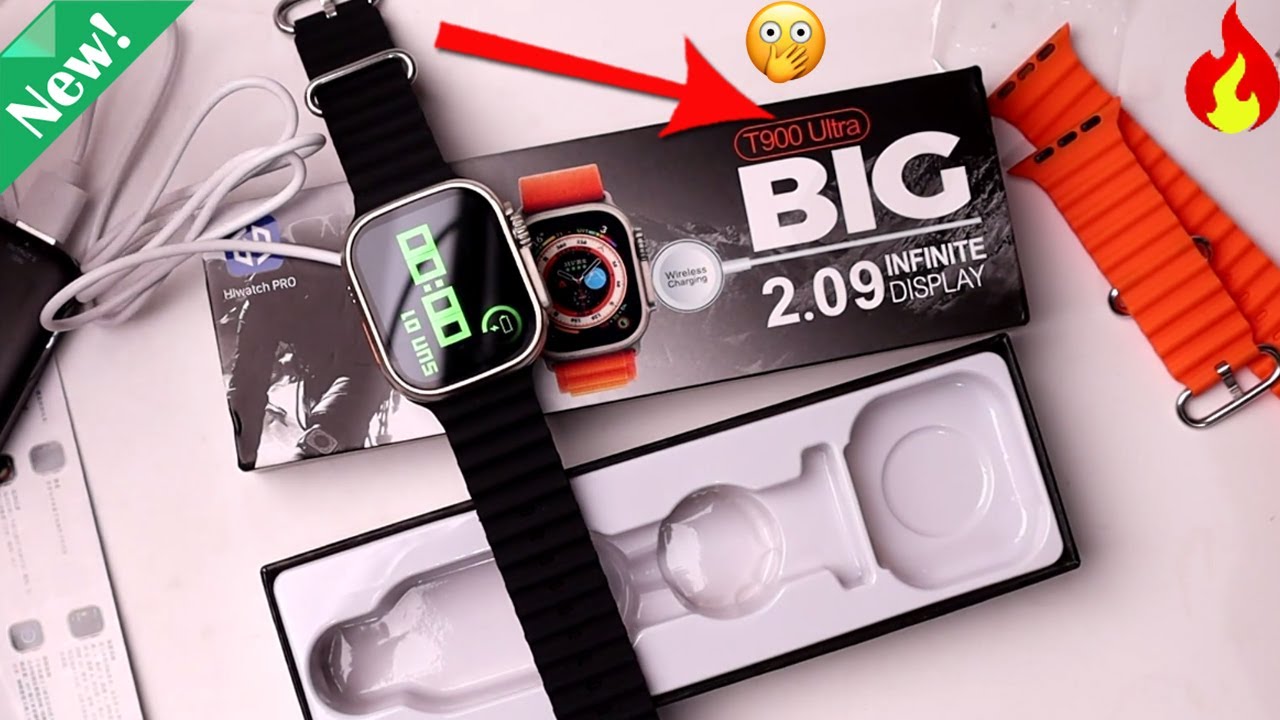 T900 Ultra Smart Watch Unboxing