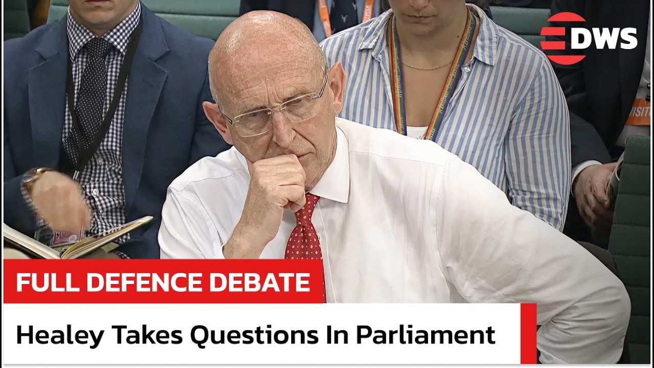 FULL DEBATE: Defence Minister John Healey Faces MPs in UK Parliament Q&A | AC1E