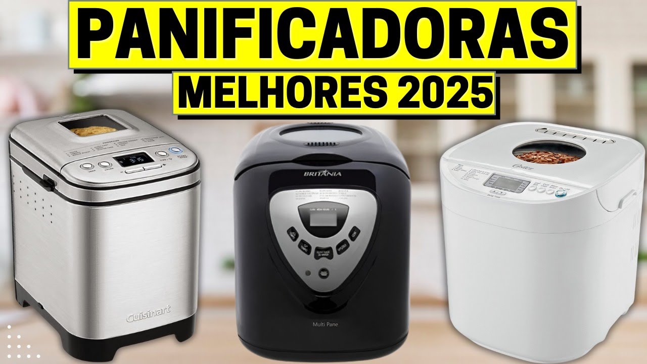 Qual MELHOR PANIFICADORA 2025? ✅ (Top 5 Máquina de Fazer Pão Custo Benefício!!)
