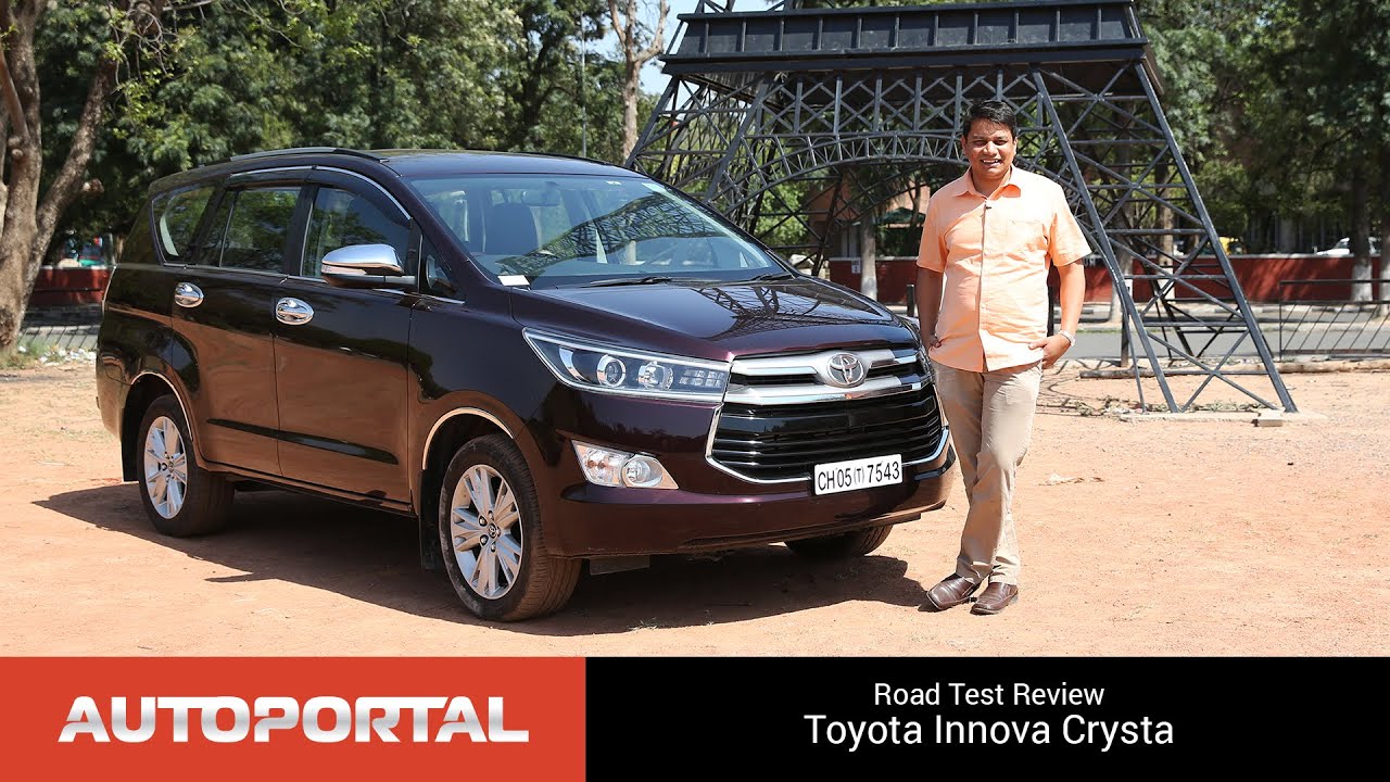 Toyota Innova Crysta Test Drive Review - AutoPortal