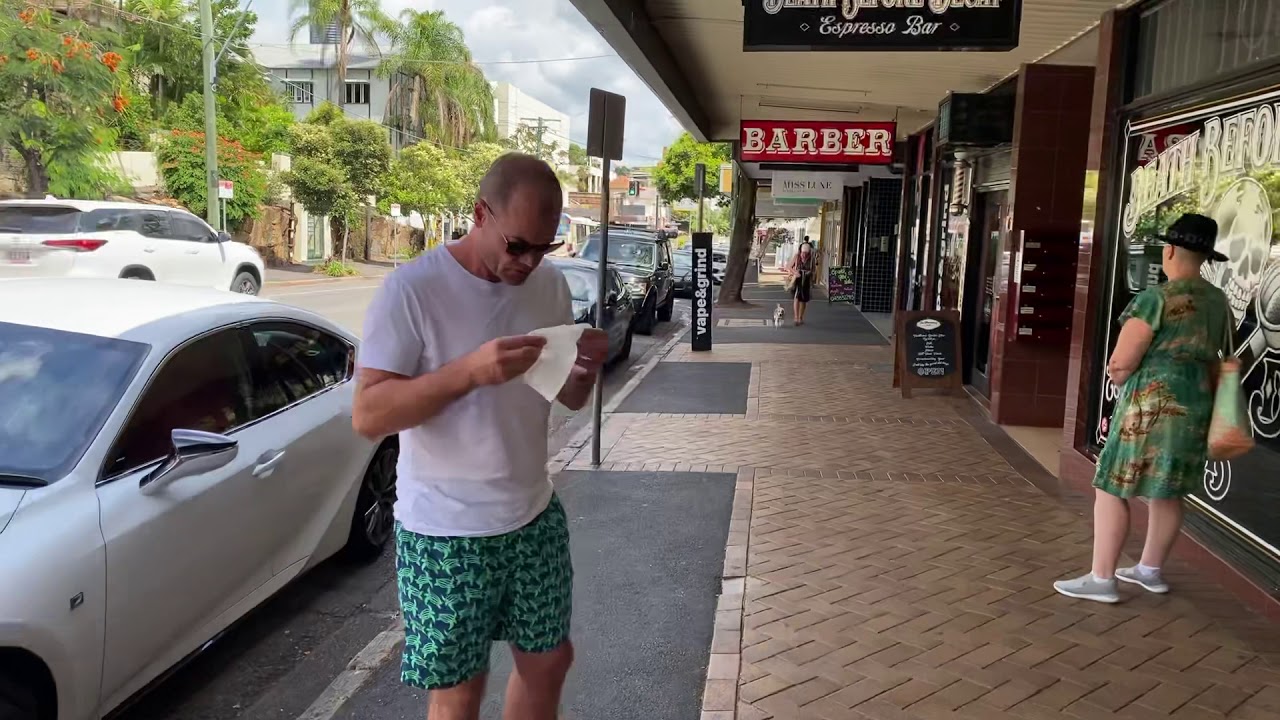 Brisbane’s Brunswick Street New Farm Walk 06.02.2021
