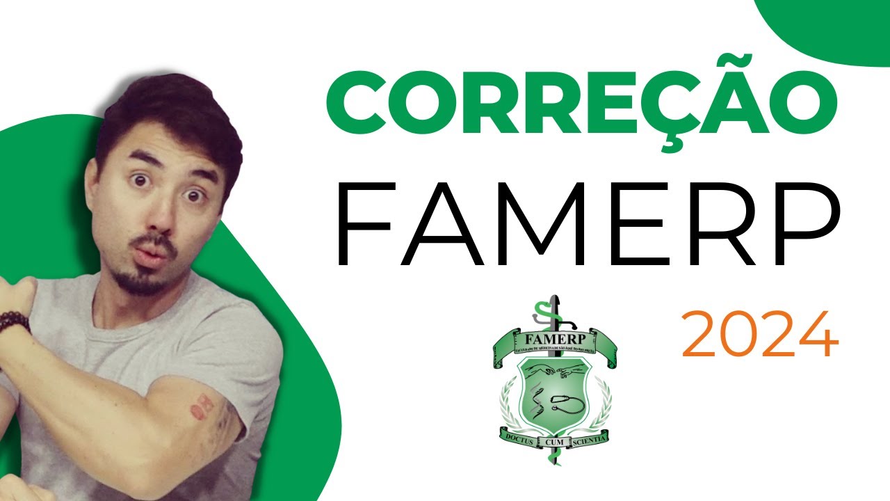 CORREÇÃO | FAMERP 2024 | Discursiva | Química