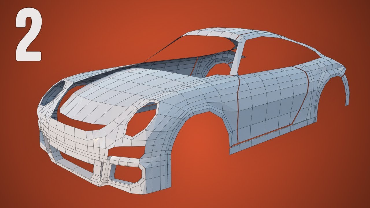 CGC Classic: Modeling a Porsche Pt. 2 - Doors and Roof (Blender 2.4)