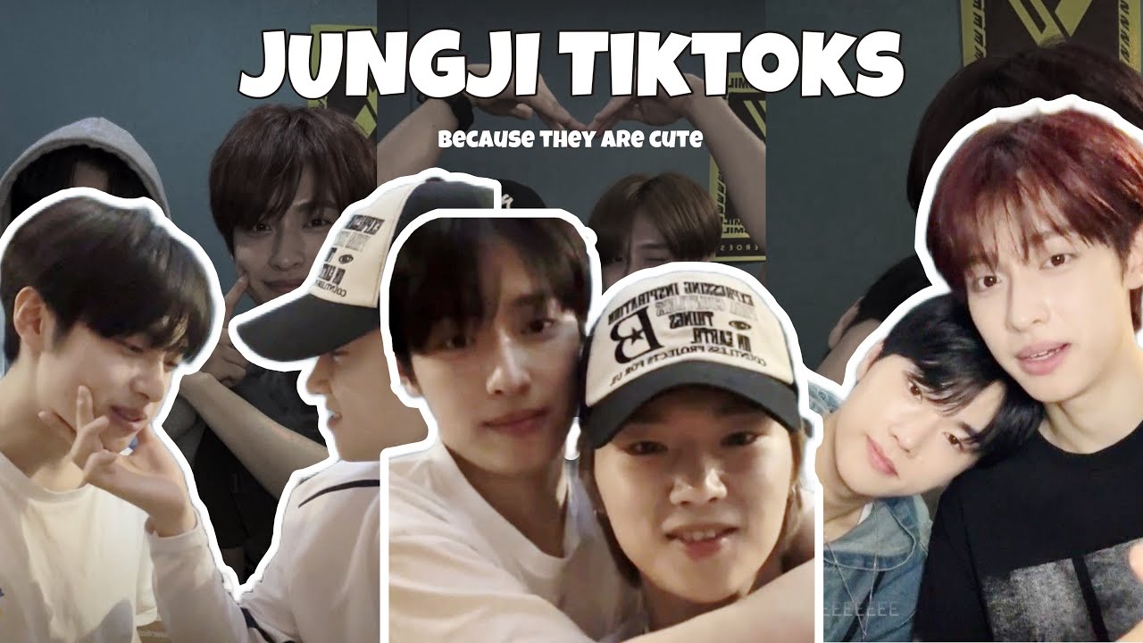 JUNGJI TikTok compilation because they are the cutest | Xdinary Heroes Gaon and Jungsu
