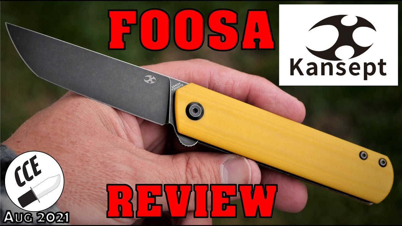 Review: Kansept FOOSA - Model T2020T# - Modern Detent Type Slip Joint