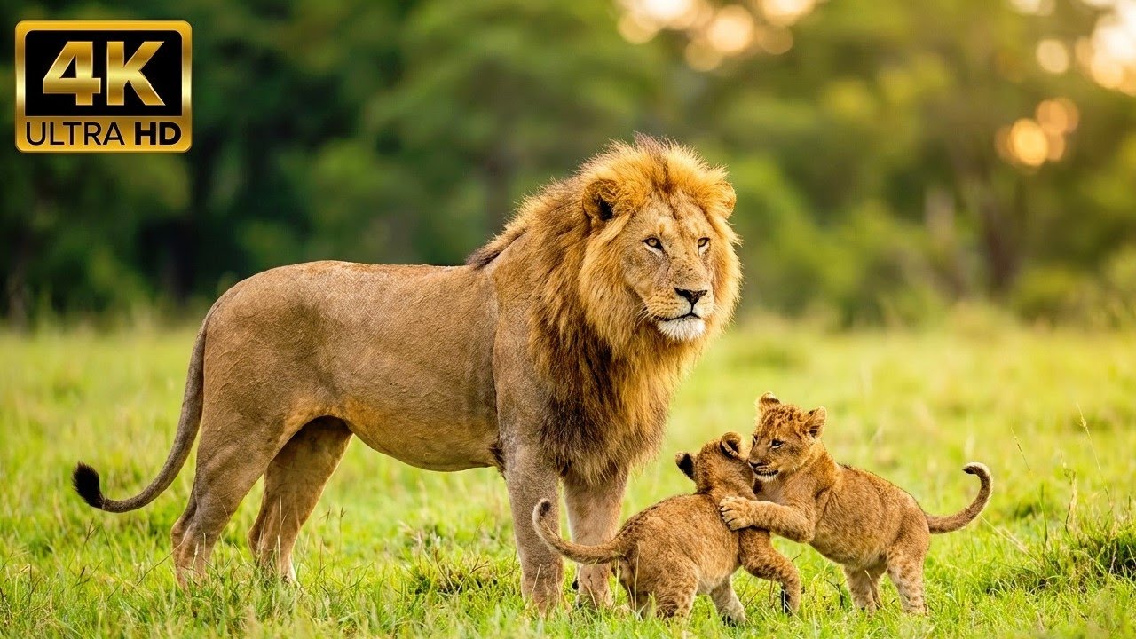 Incredible Wildlife in 4K 🌿 Peaceful Nature Scenery | Relaxing Piano & Guitar Music