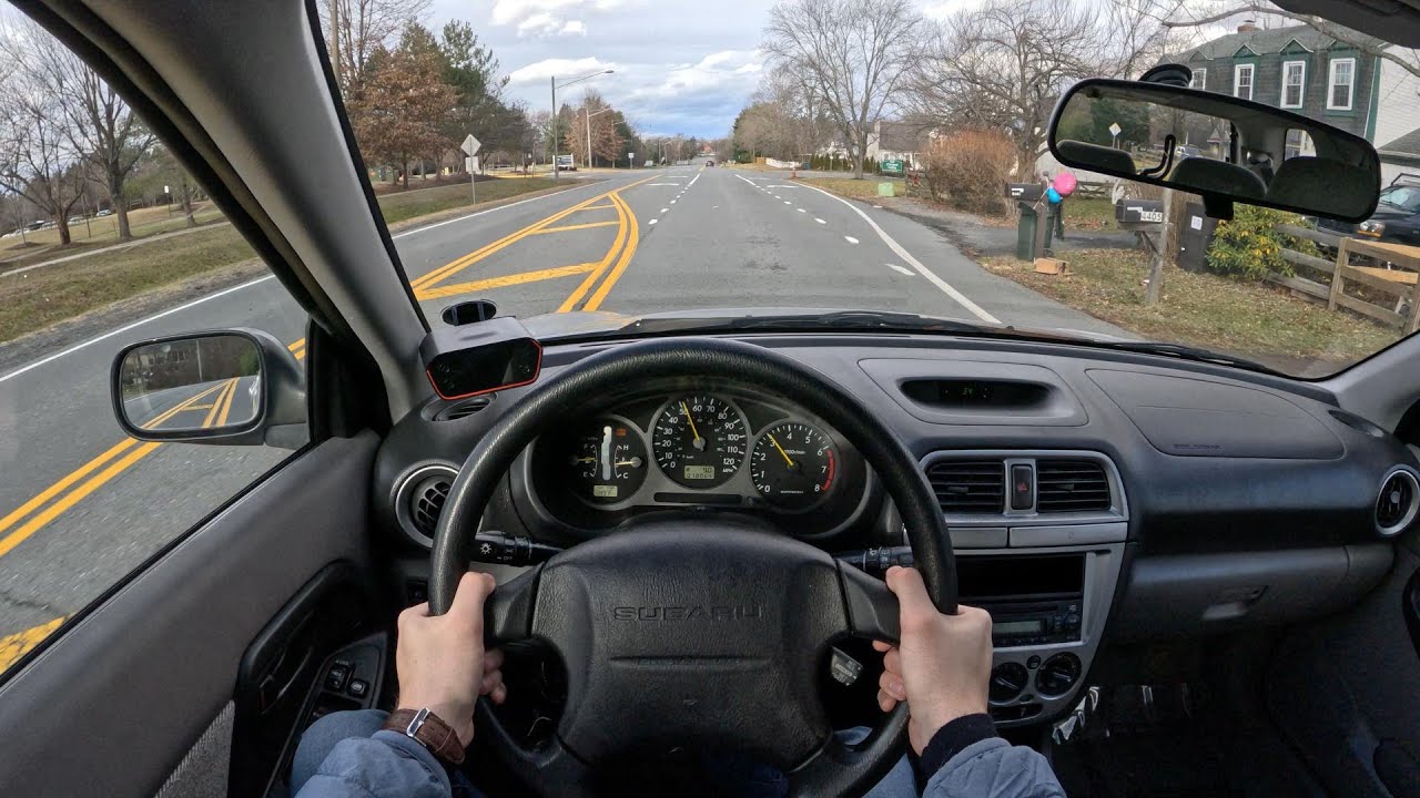 2003 Subaru Impreza Wagon - POV Test Drive
