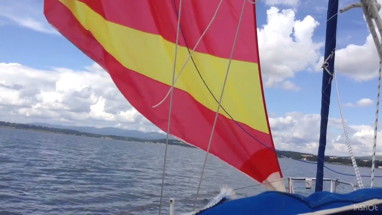 Hunter Horizon  23 scooper sail, part 2