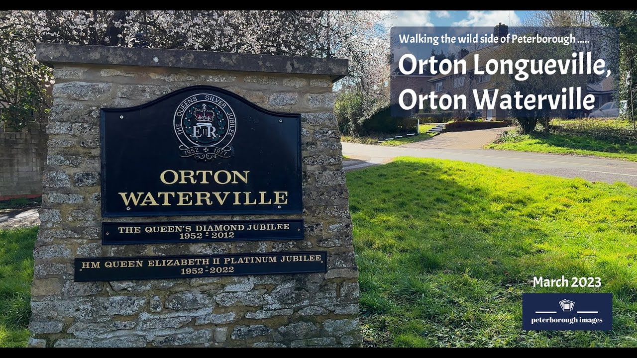 A walk through Orton Longueville & Orton Waterville, Peterborough (March 2023)