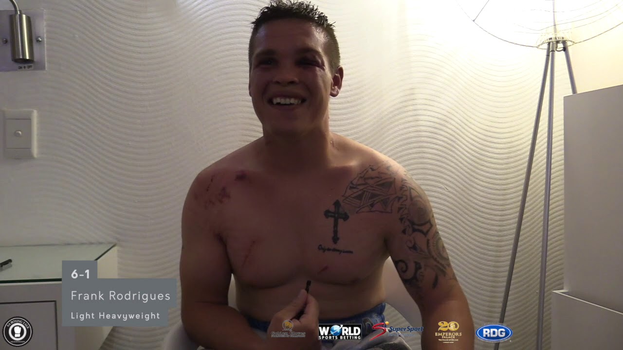 Frank Rodrigues - Post Fight - 