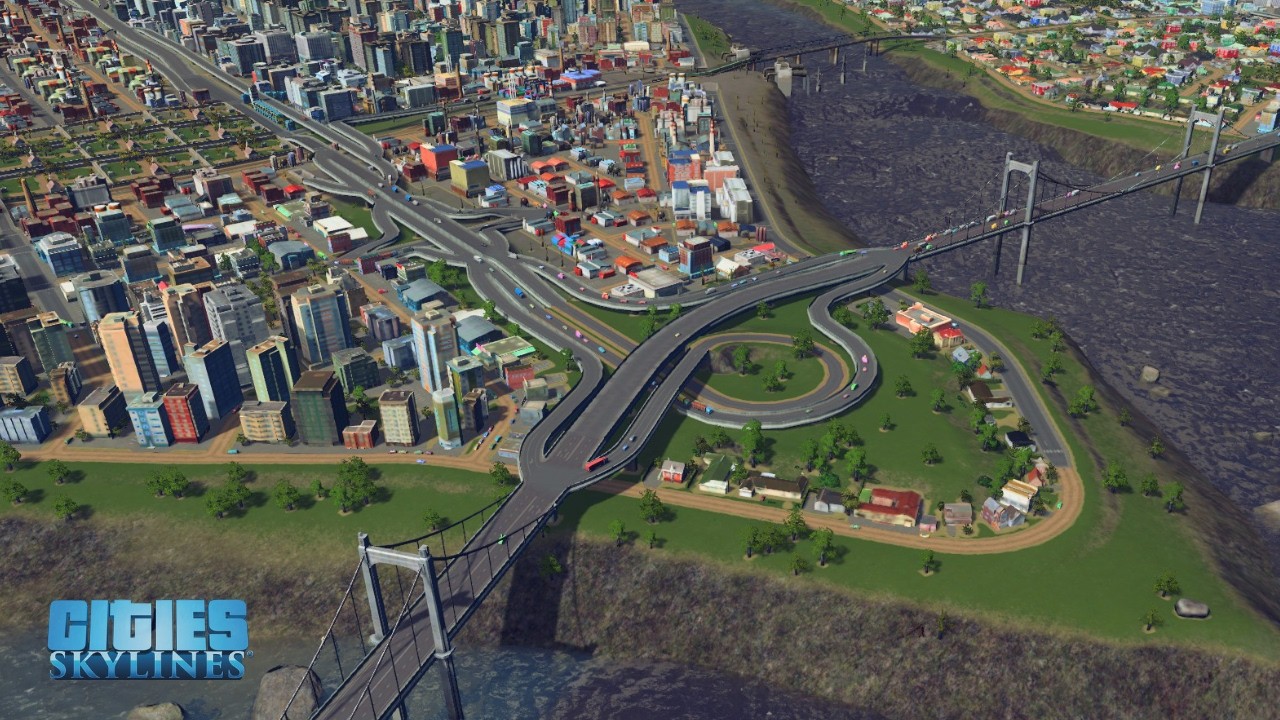 Cities Skylines 시티즈 스카이라인 EP05 도시고속도로 설치하기 (2x)