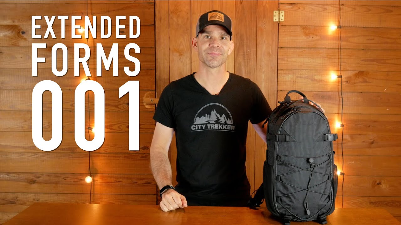 EXTENDED FORMS 001 LAPTOP BACKPACK REVIEW: a rare small dyneema EDC pack