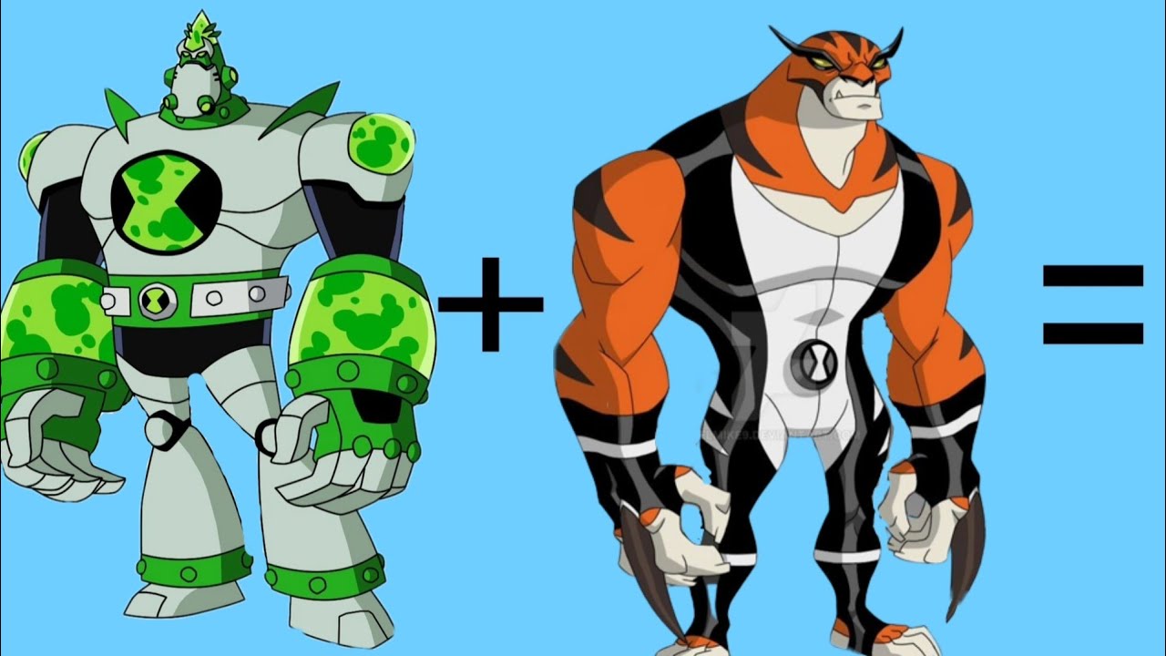 BEN 10 TOP 10 UNSEEN ATOMIX FUSION ALIENS