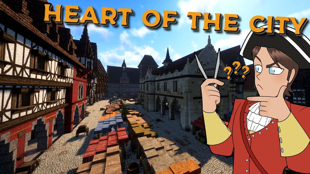 I Built a Bustling Medieval Market In My Minecraft world (Timelapse & History)
