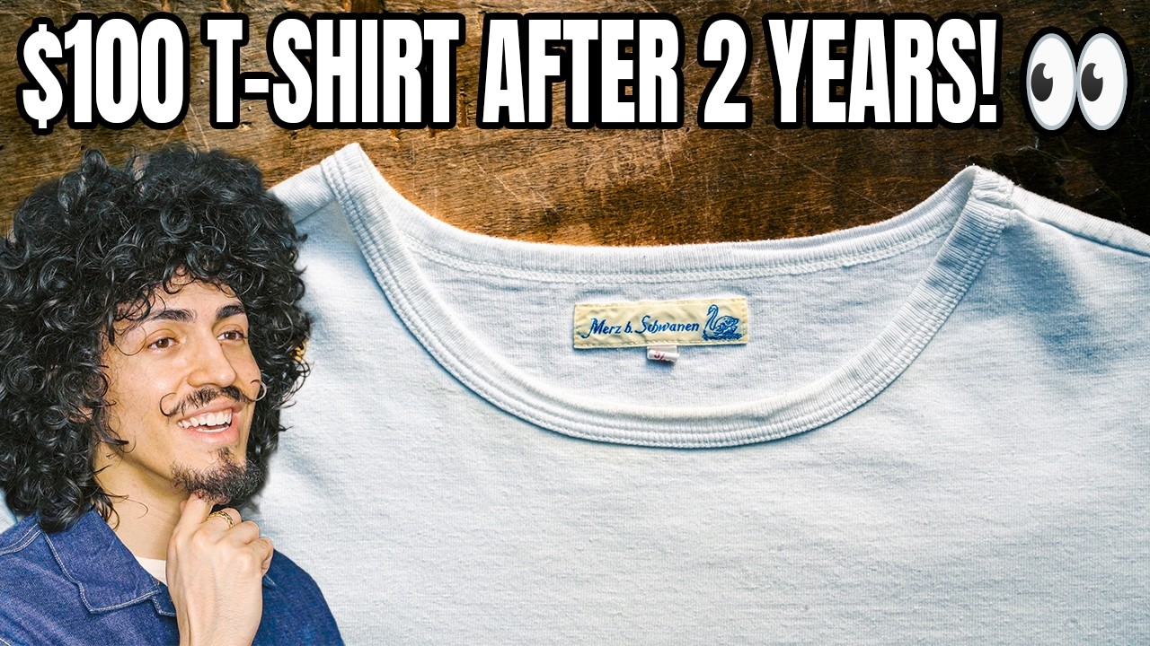 Does the Merz b. Schwanen T-Shirt ACTUALLY LAST After 2 YEARS Of Wear! 👀