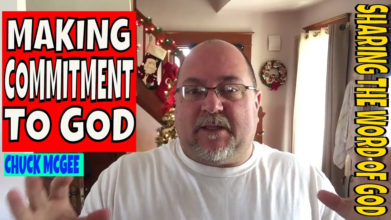 Making commitment to God