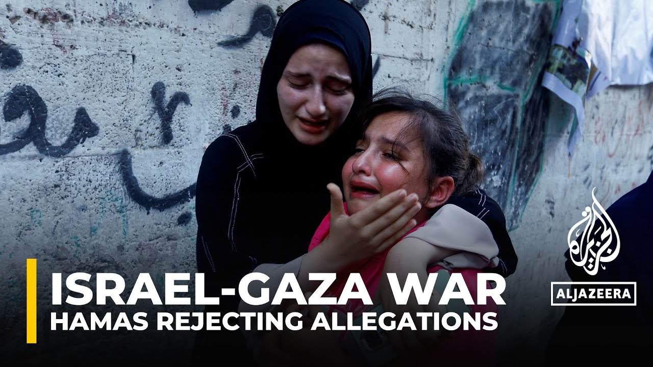 Hamas issues a statement rejecting allegations that it committed crimes against women and children