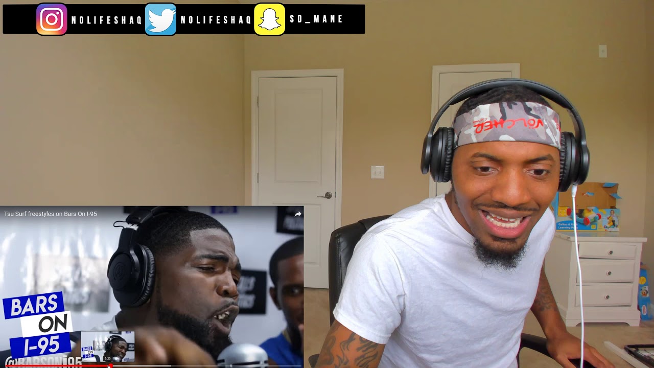 Get Well Tsu Surf! | Tsu Surf freestyles on Bars On I-95 | REACTION