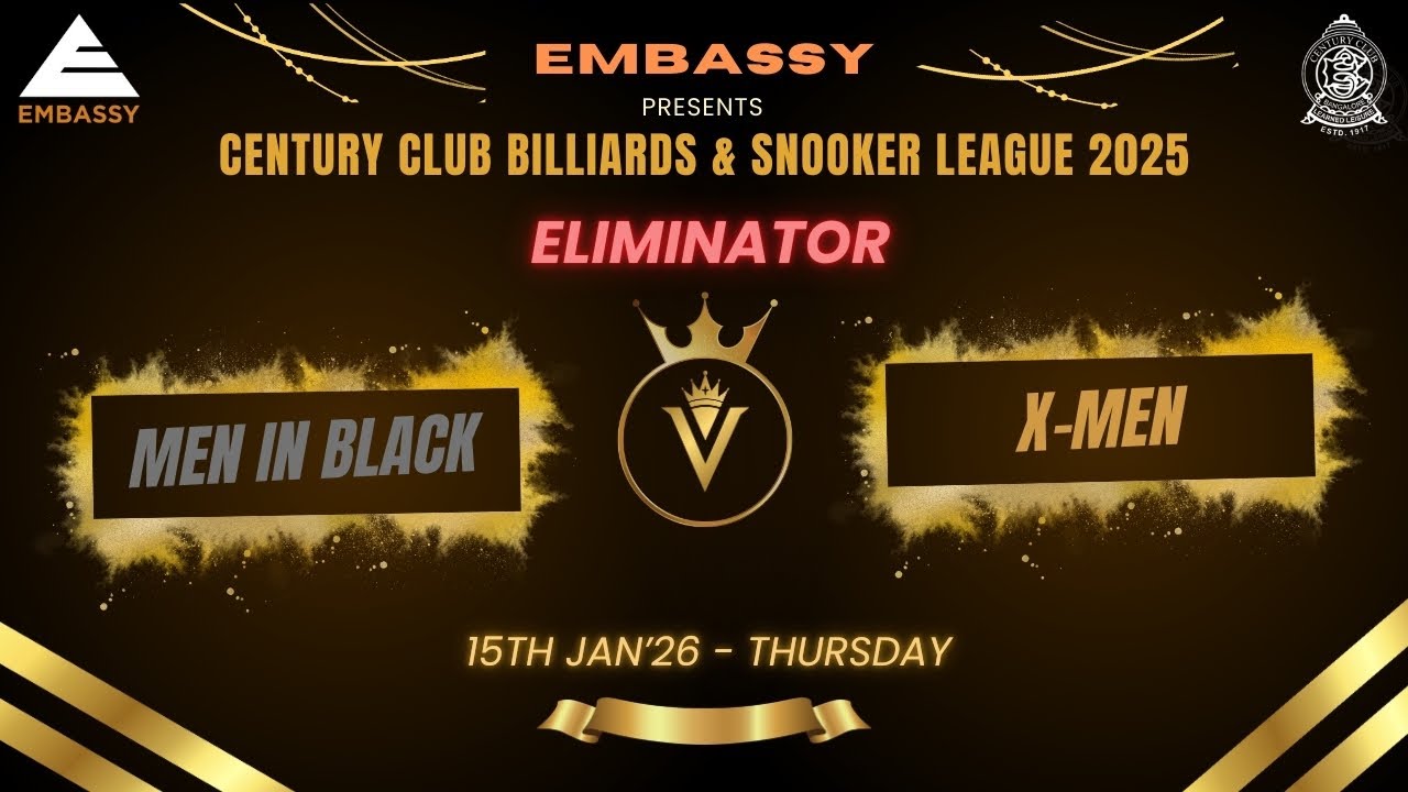 ELIMINATOR - MEN IN BLACK vs X-MEN - CCBSL 2026 - 15/1/26