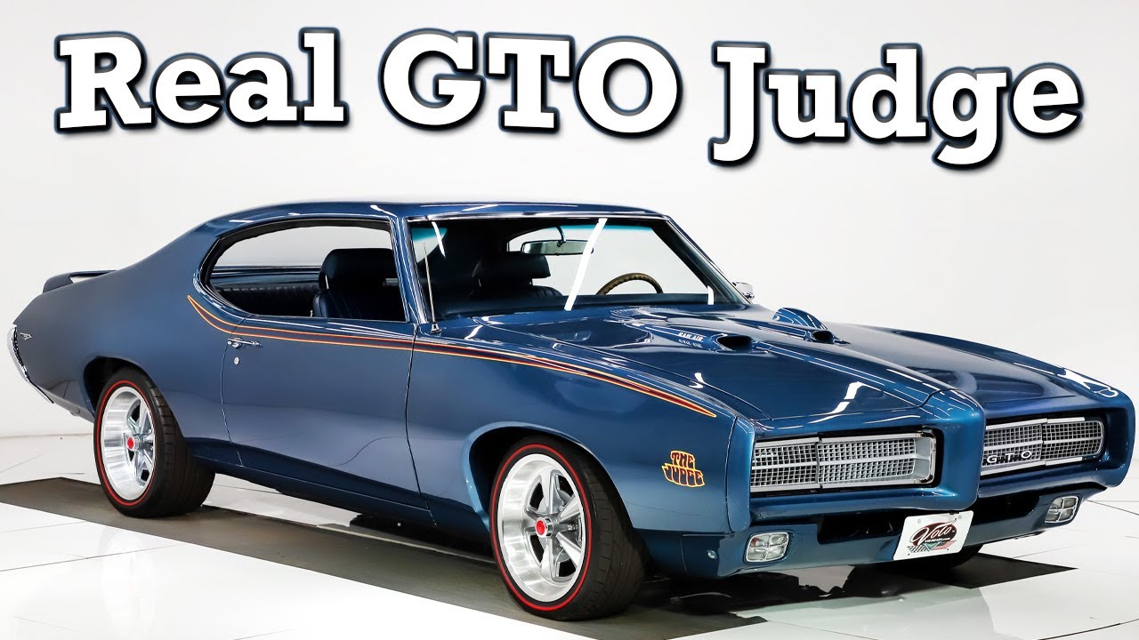 Pontiac GTO Judge 1969 года продаётся в Volo Auto Museum (V20871)