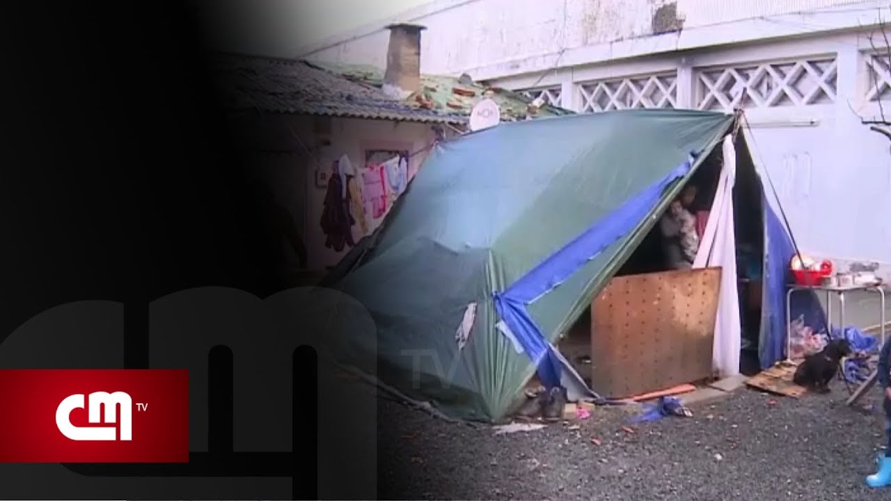&ldquo;N&atilde;o temos condi&ccedil;&otilde;es para ter uma vida digna&rdquo;: Jovem casal vive numa tenda com beb&eacute; em Beja