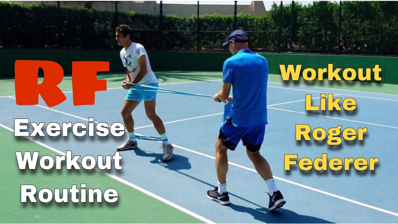 Roger Federer Exercise/Fitness/Drill/Workout Routine | Workout like Federer (HD)