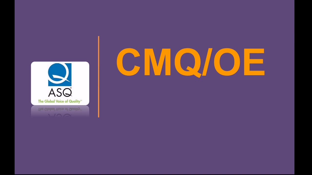 CMQ/OE Intro.