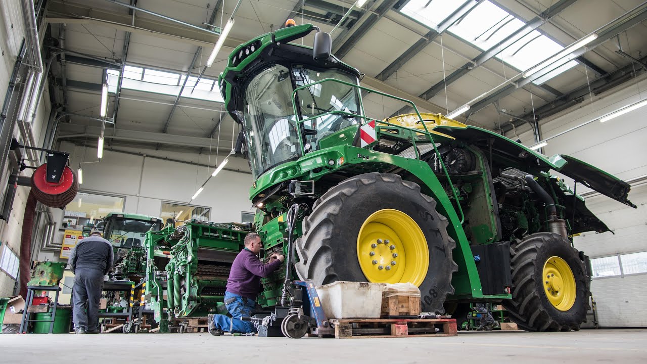 Przygotowanie sieczkarni przed sezonem. Jak wygląda przegląd Expert Check w serwisie John Deere?