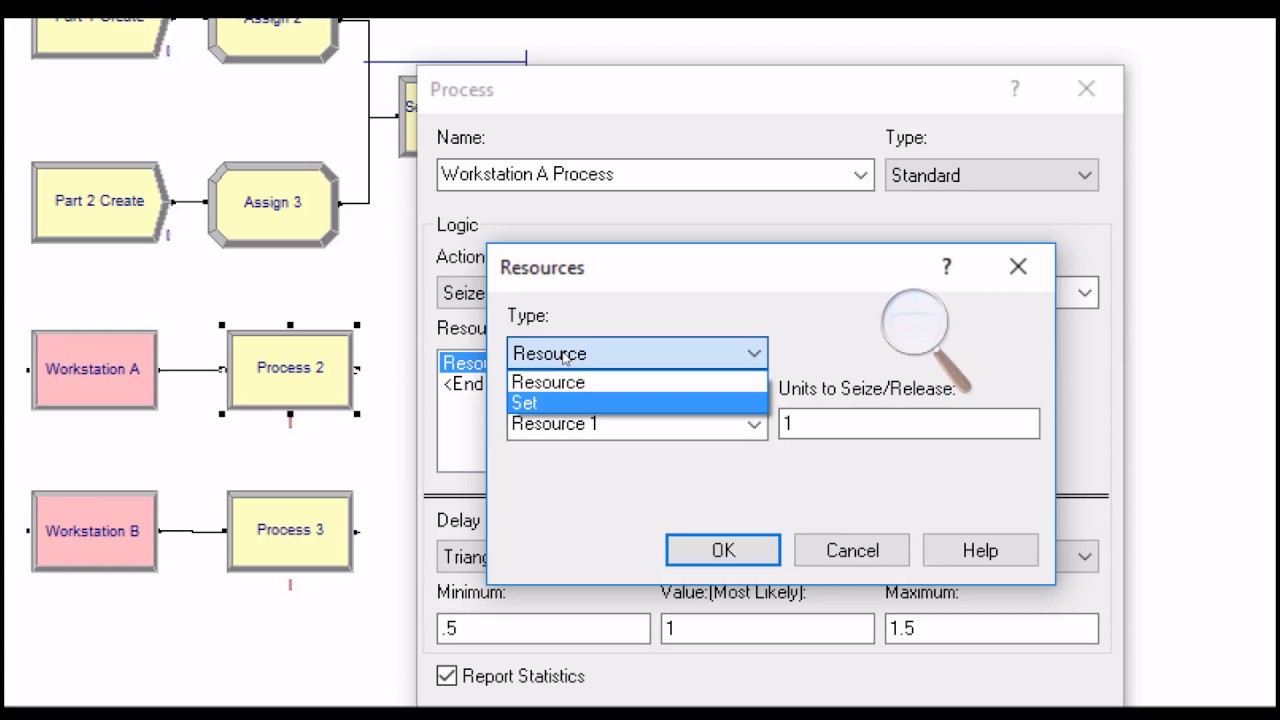 Simulation with Arena: a Practice Model