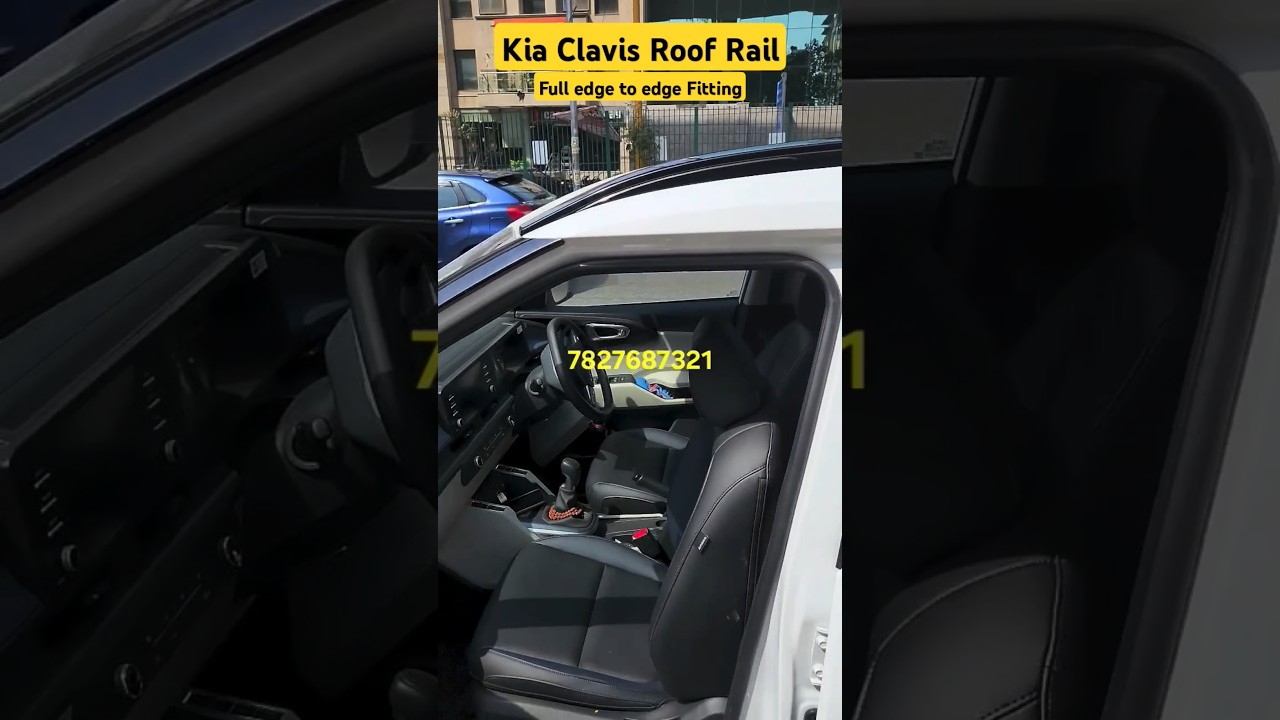 Kia Clavis Roof Rail Installation 🔥 Better Than Carens? Ultimate Upgrade You Must See!