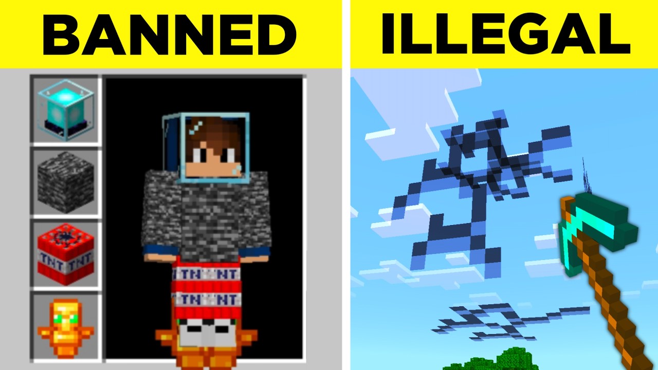 40 Fitur TERKUTUK Yang Ada Di Minecraft