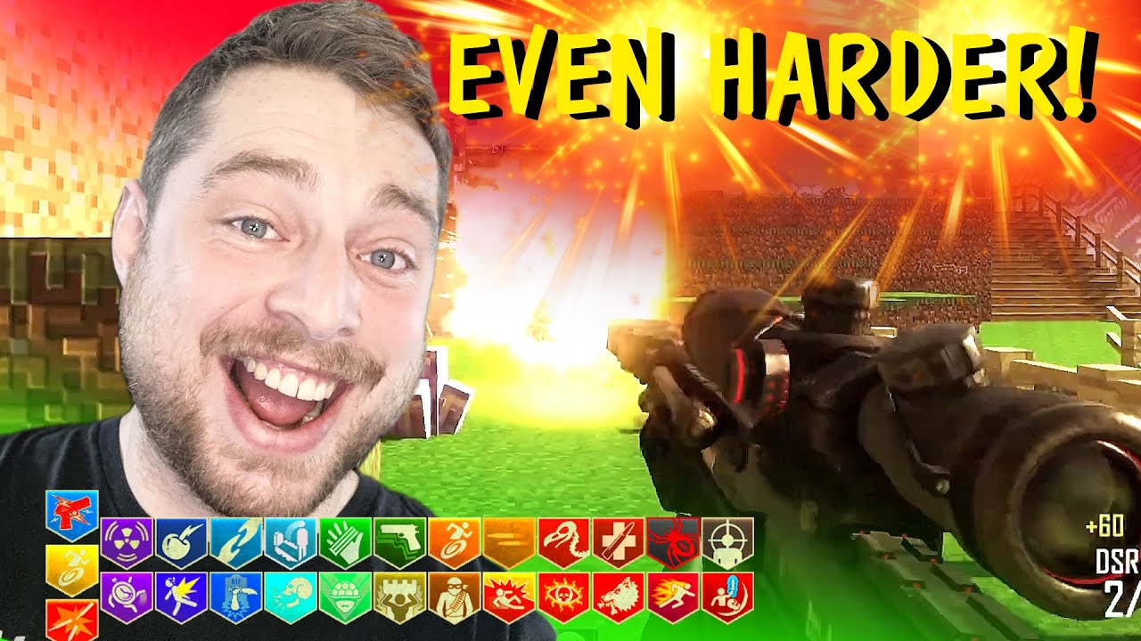 CAN WE BEAT? ...NEW IMPOSSIBLE LEVEL MADE HARDER! 🔥 Call of Duty Zombies