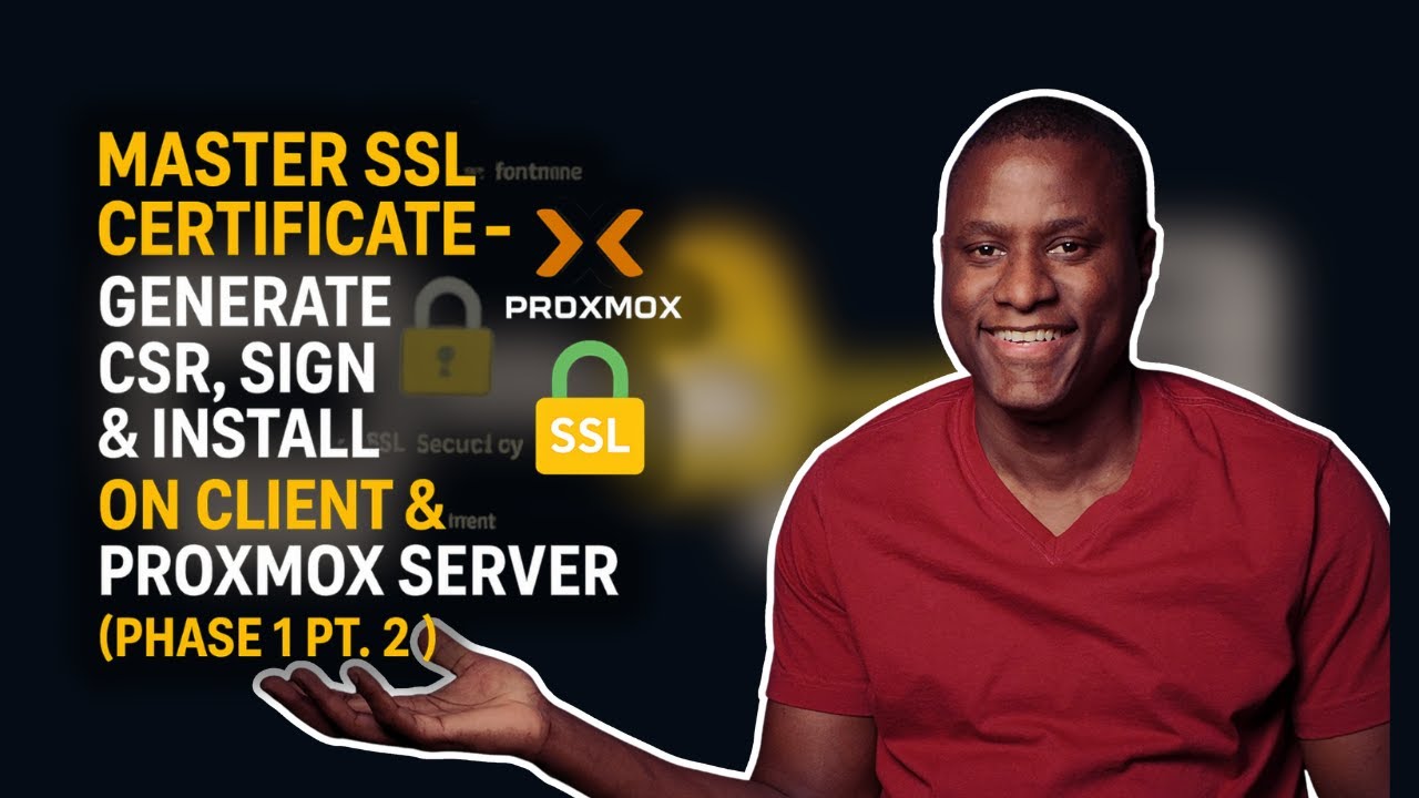 Self-Hosted CA – Generate CSR, Sign & Install Certificate on Client & Proxmox Server (Phase 1 Pt. 2)