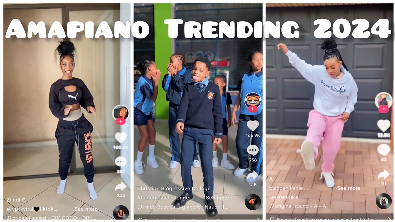 Amapiano Trending TikTok challenges | 2024 