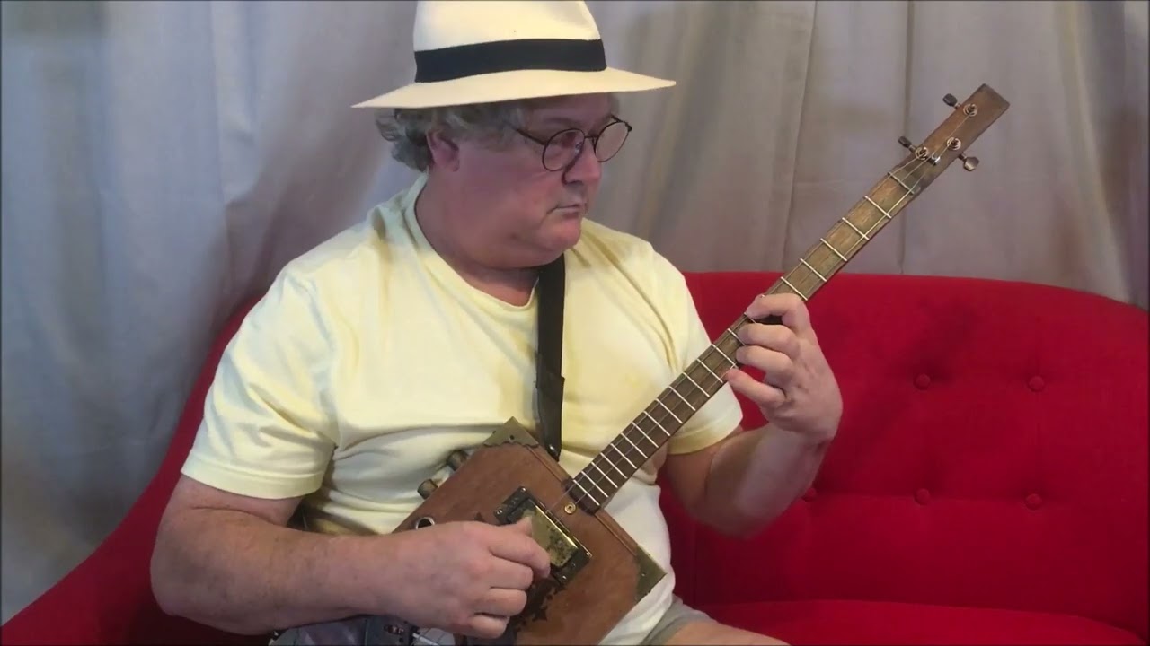 Dead Mans Rag from the book Cigar Box Picking  Rags for 3&4 string Cigar Box Guitar by Dogleg Steve