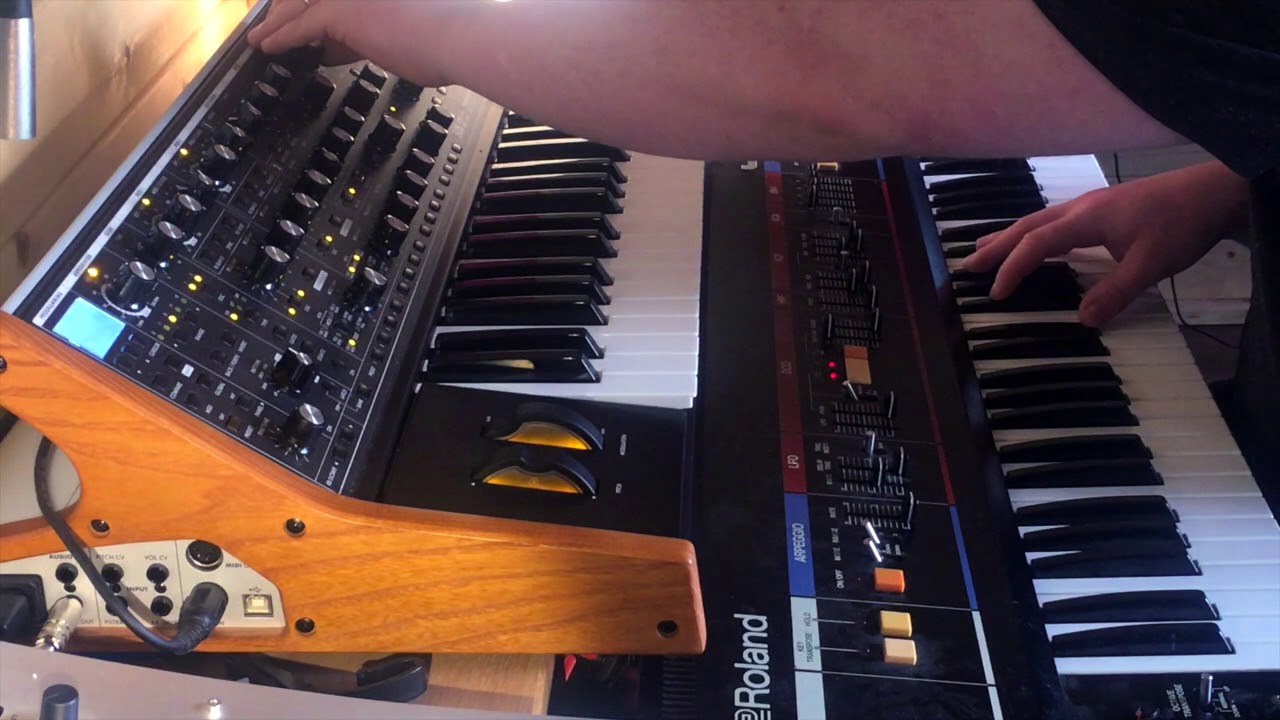 Viridian - 1 (Moog Sub 37 and Juno-6 Ambient)