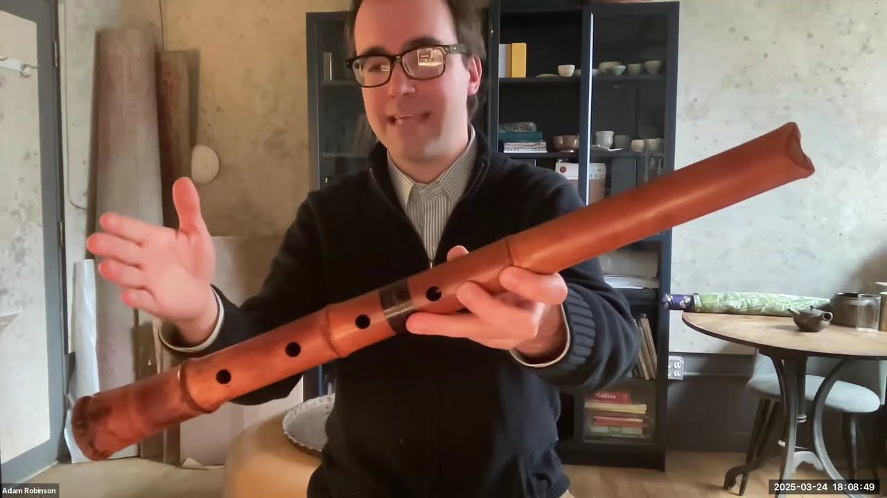 WMI Plus At Home  -  Adam Robinson and Ralph Samuelson (Shakuhachi)