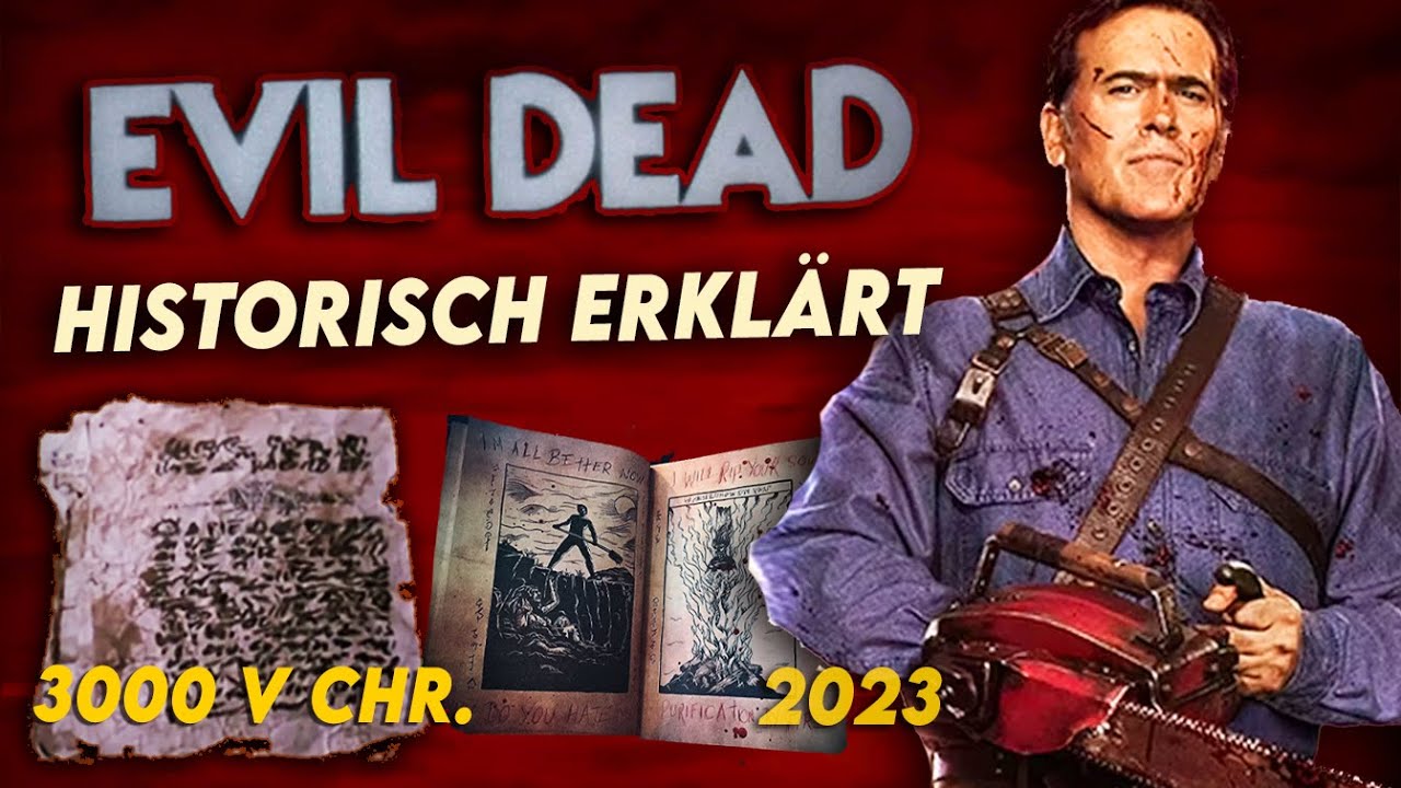 Evil Dead Necronomicon Geschichte ALLER Bücher historisch erklärt