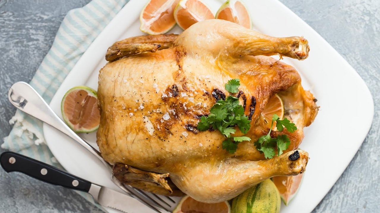 How To Make Air Fryer Roast Chicken | #StayHome With Catherine McCord