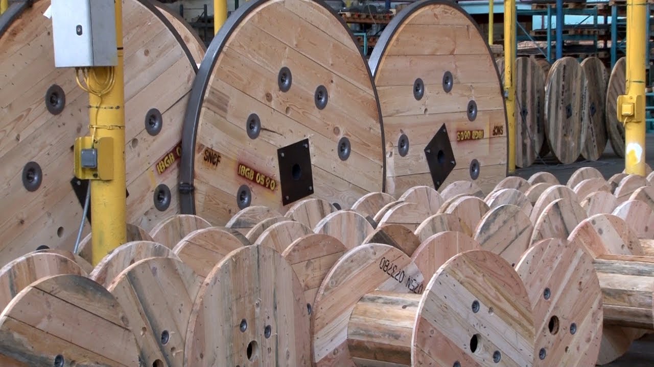 Eurocable : les tourets de demain à Plainfaing