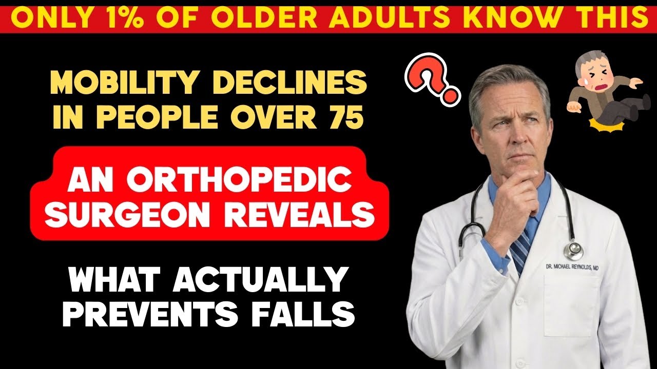 Walking Fails Over 75 — An Orthopedic Surgeon Reveals What Actually Prevents Falls