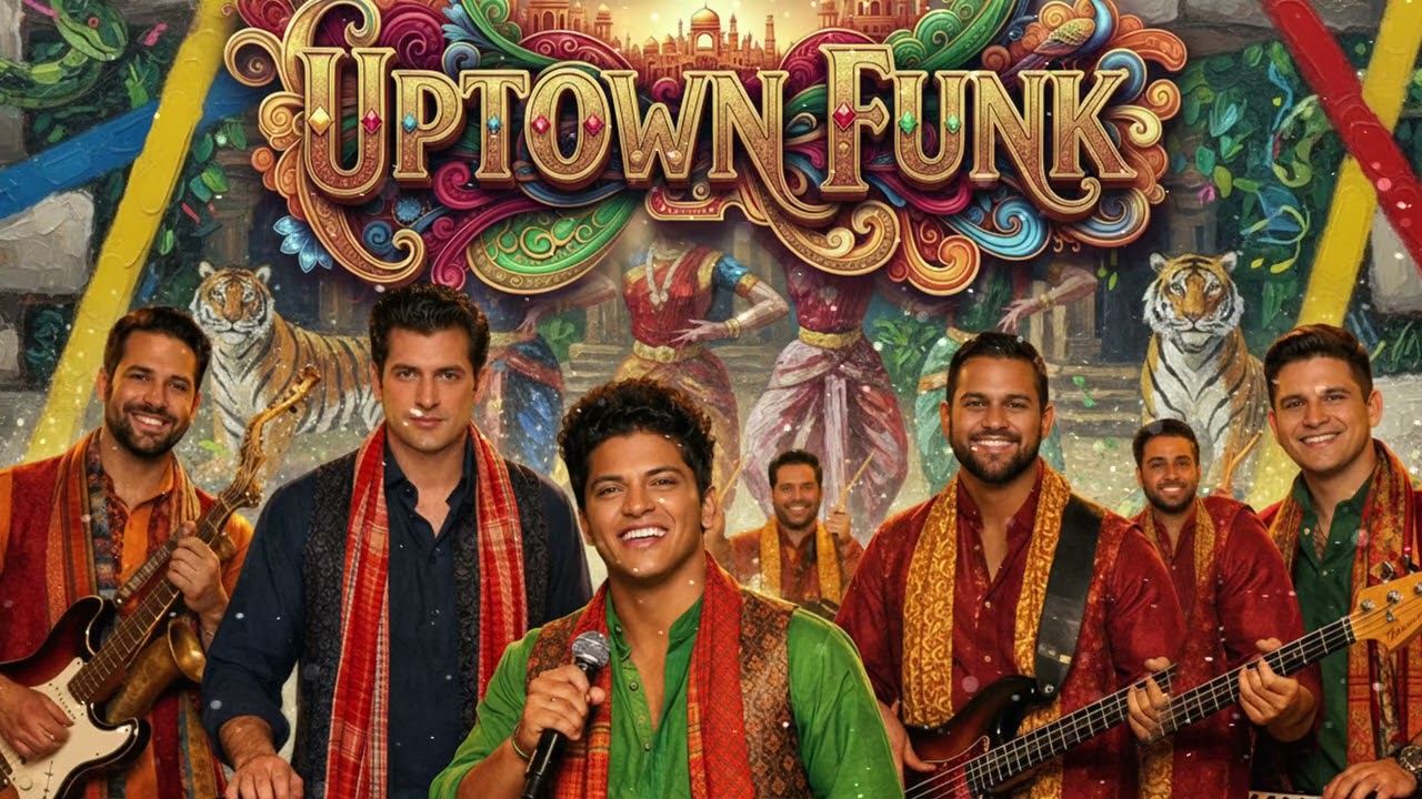 QUITE LIKE BOLLYWOOD — Uptown Funk (PARTY GROOVE CLASSIC) 💃🪔🕺