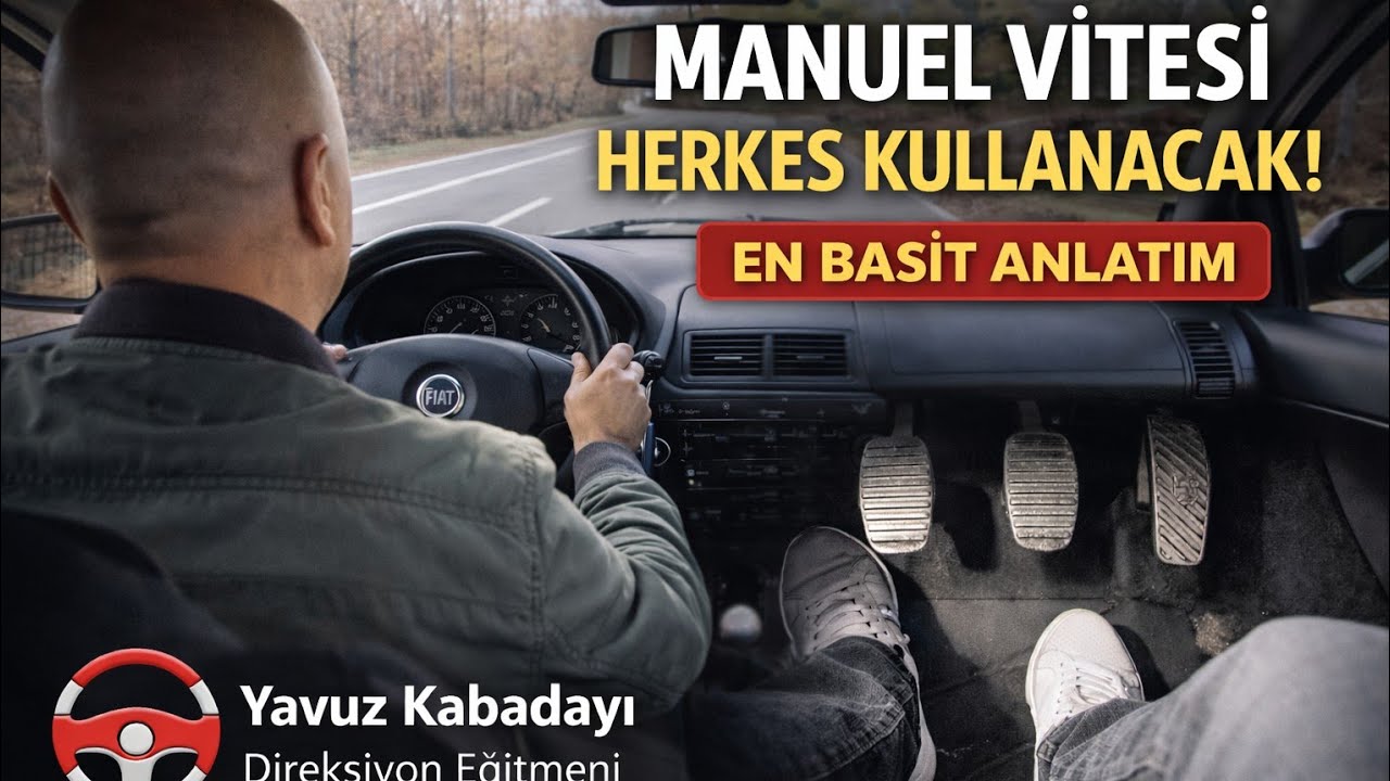 САМОЕ ПОДРОБНОЕ И ПРОСТОЕ ОБЪЯСНЕНИЕ - КАК ВОДИТЬ АВТОМОБИЛЬ С МКПП? (ЧЕКМЕКЁЙ/СТАМБУЛ).