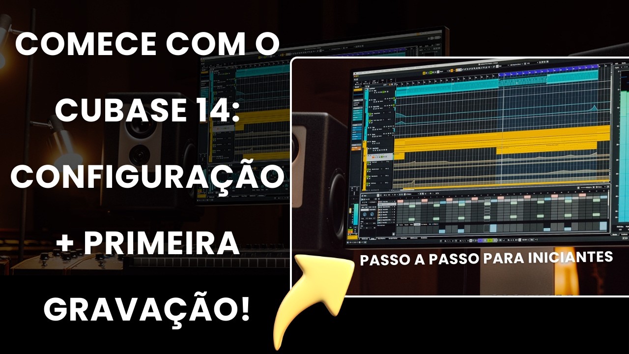 Novo Cubase 14: Guia Completo de Configuração e Primeira Gravação