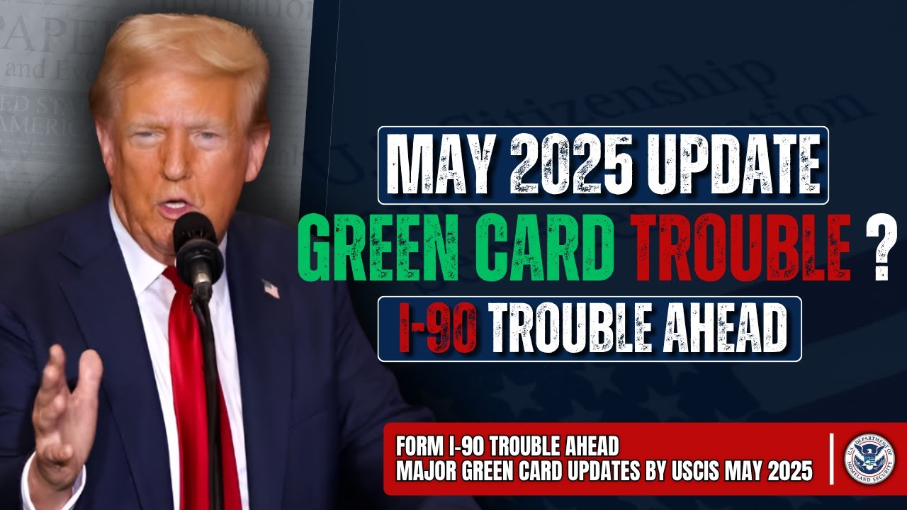 Green Card Renewal 2025 Warning: USCIS I-90 Rule Exposed